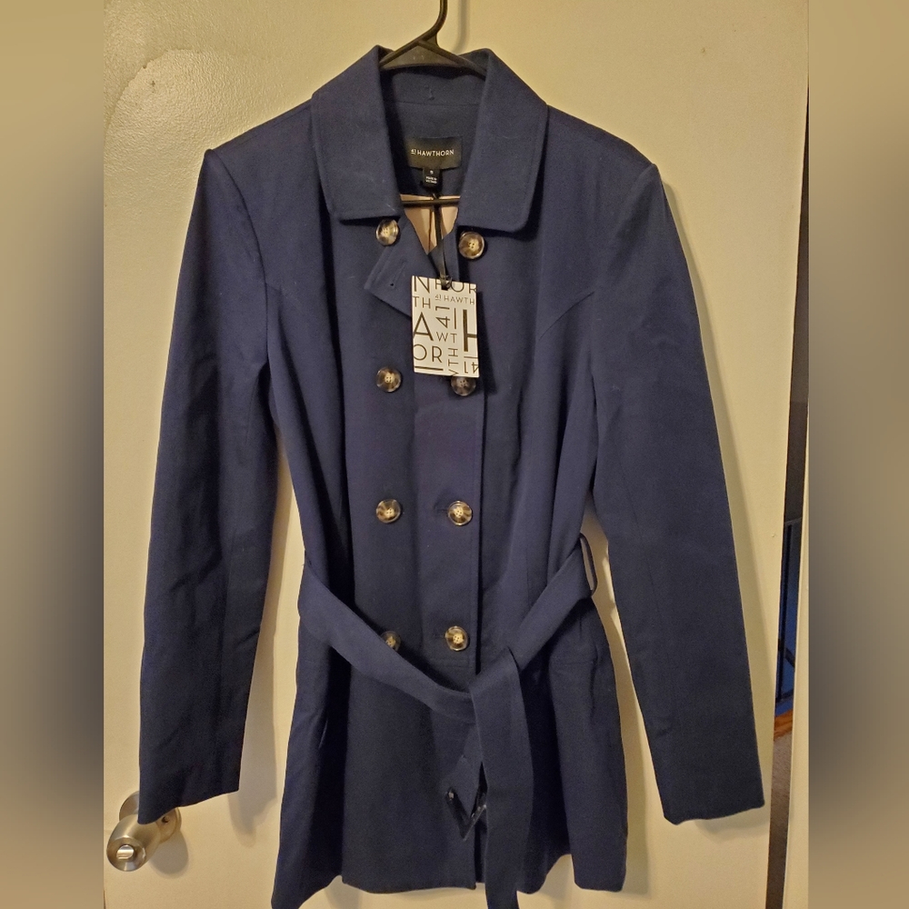 41 Hawthorn Crue Long Trench Jacket